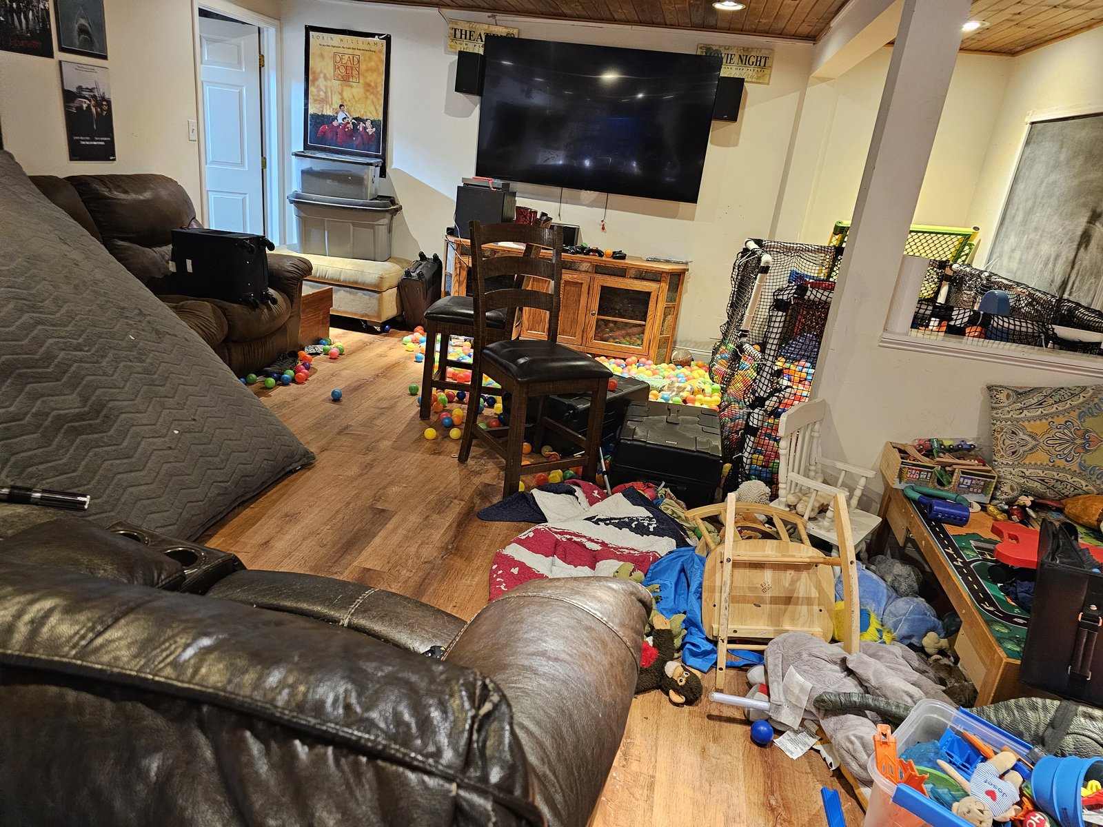 Before - Living Room Transformation