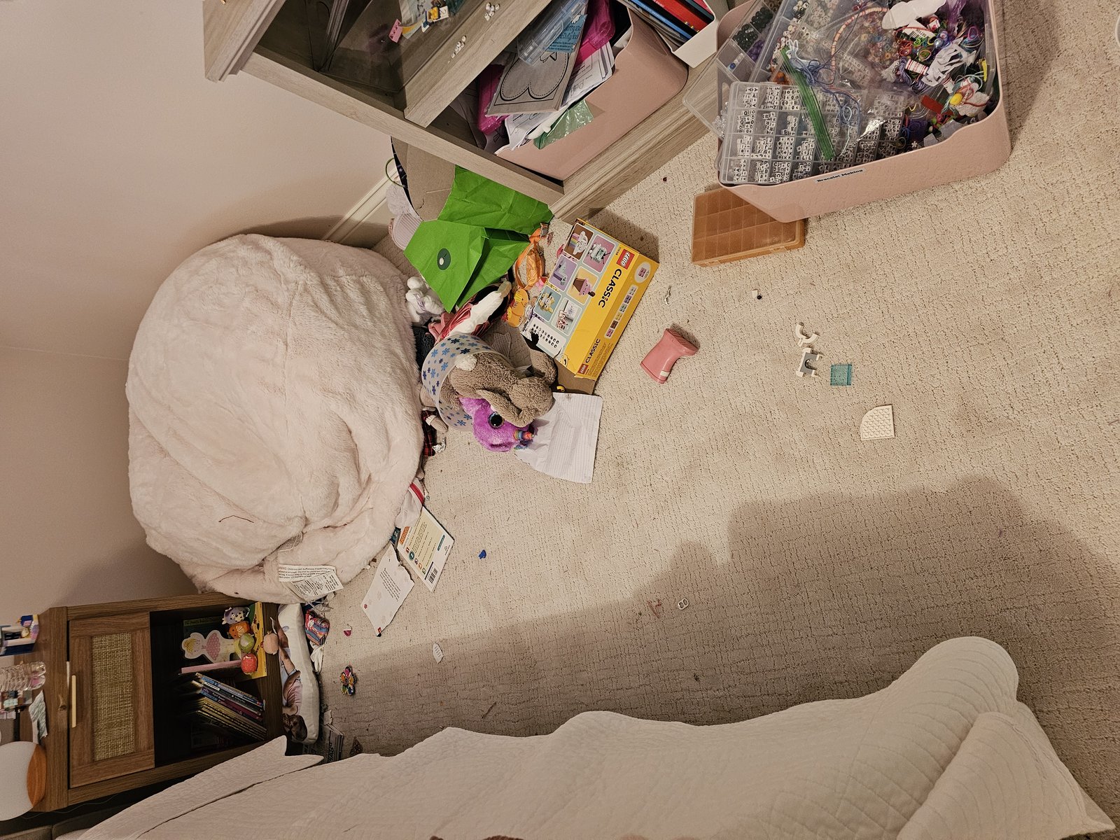 Before - Bedroom Cleanup